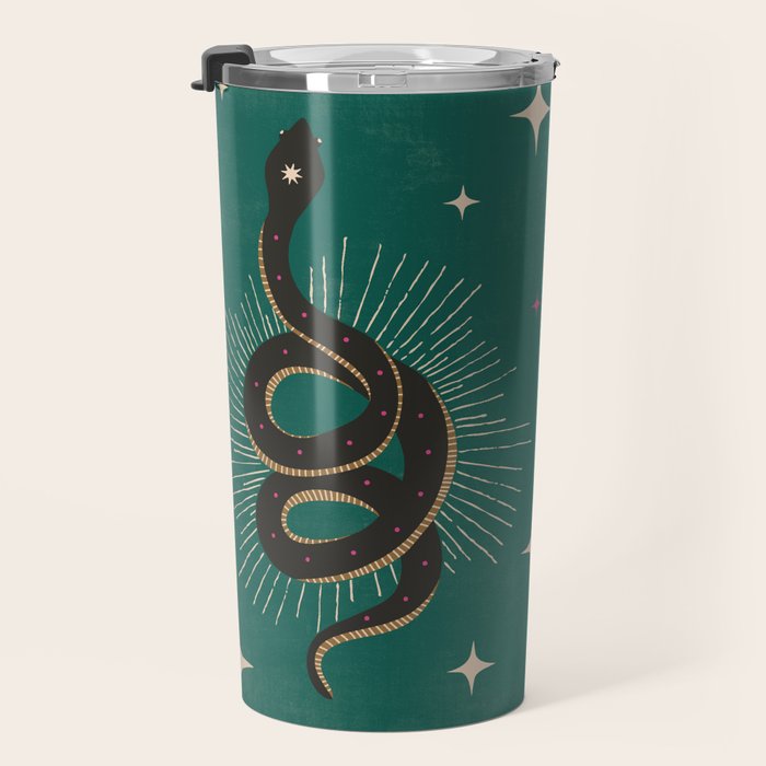 Slither - Green Travel Mug Gallery Image 3