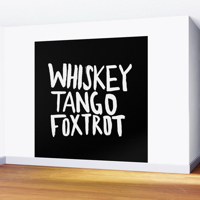Whiskey Tango Foxtrot x WTF Wall Mural Gallery Image 2