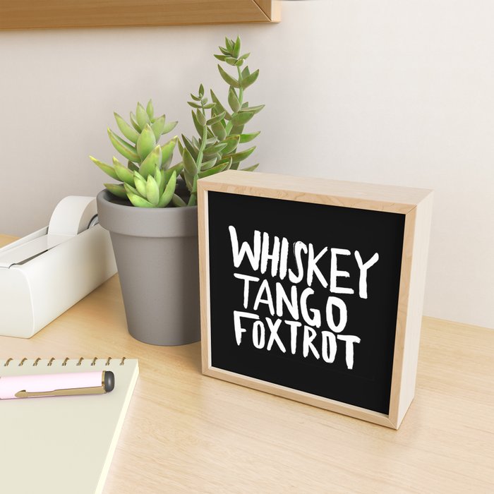 Whiskey Tango Foxtrot x WTF Mini Art Print Gallery Image 2