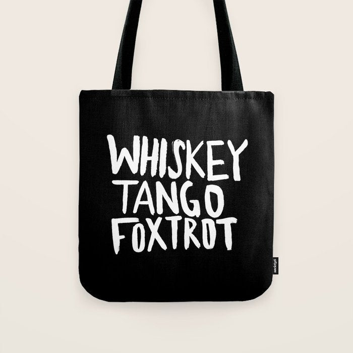 Whiskey Tango Foxtrot x WTF Tote Bag Gallery Image 1