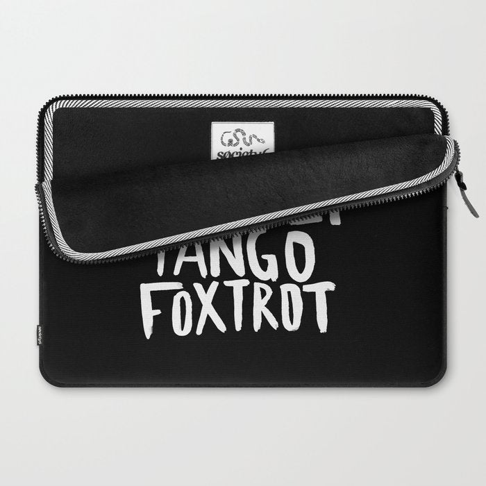 Whiskey Tango Foxtrot x WTF Laptop Sleeve Gallery Image 2