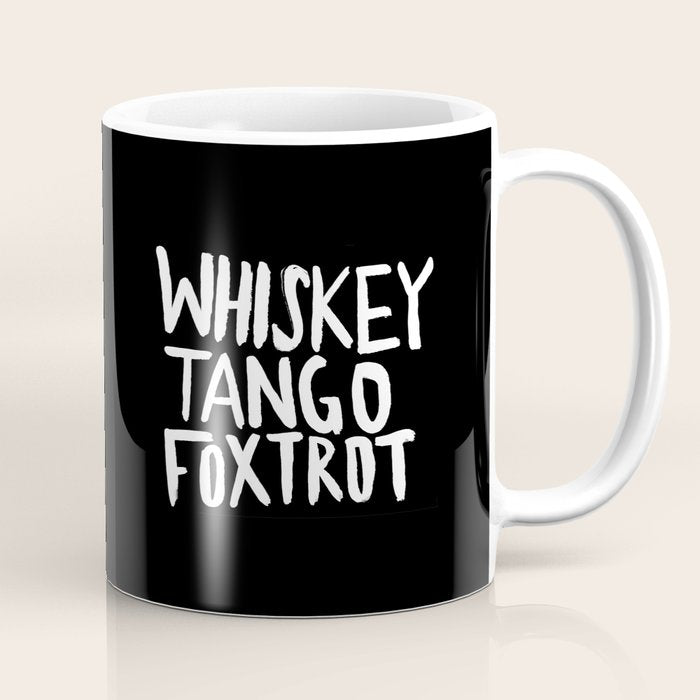 Whiskey Tango Foxtrot x WTF Coffee Mug Gallery Image 1