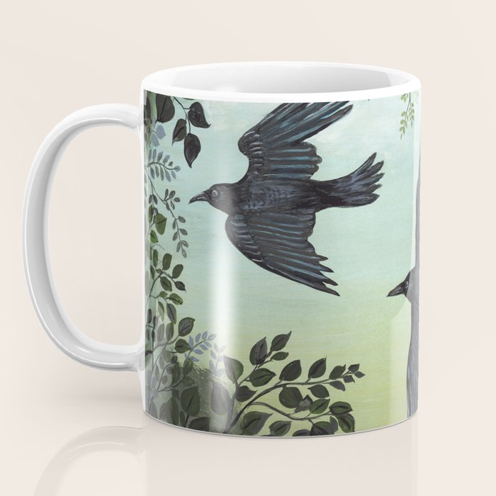 Three Crows Coffee Mug Gallery Image 3