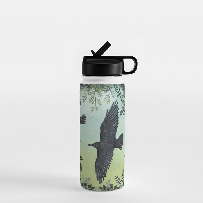 Three Crows Water Bottle Gallery Image 1