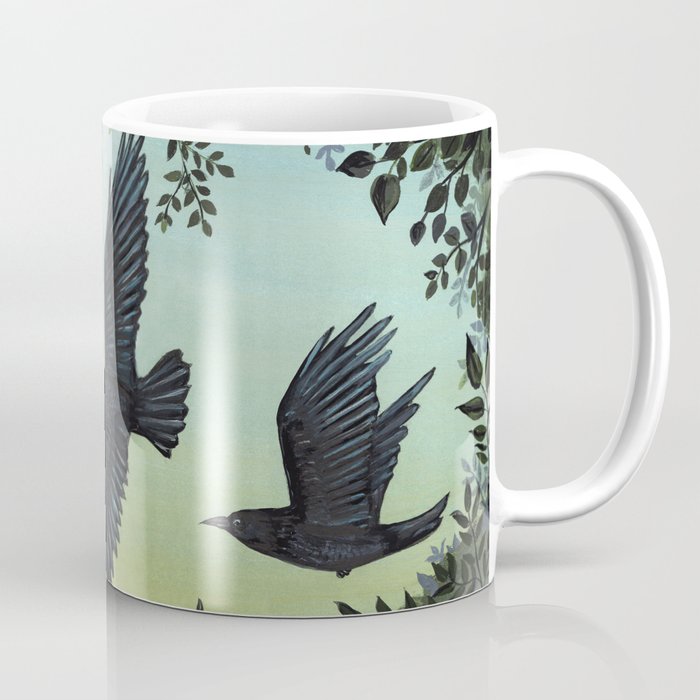 Three Crows Coffee Mug Gallery Image 1