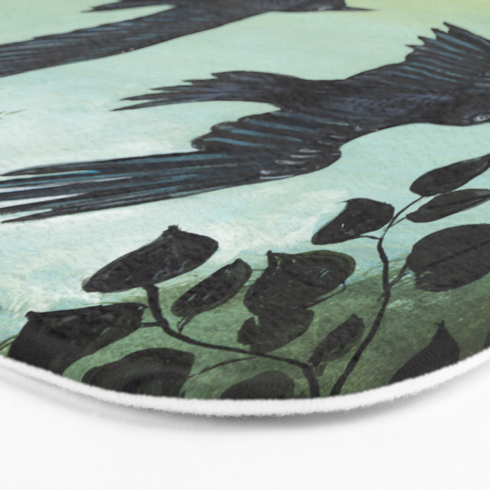 Three Crows Bath Mat Gallery Image 3
