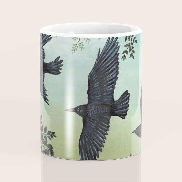 Three Crows Coffee Mug Gallery Image 4