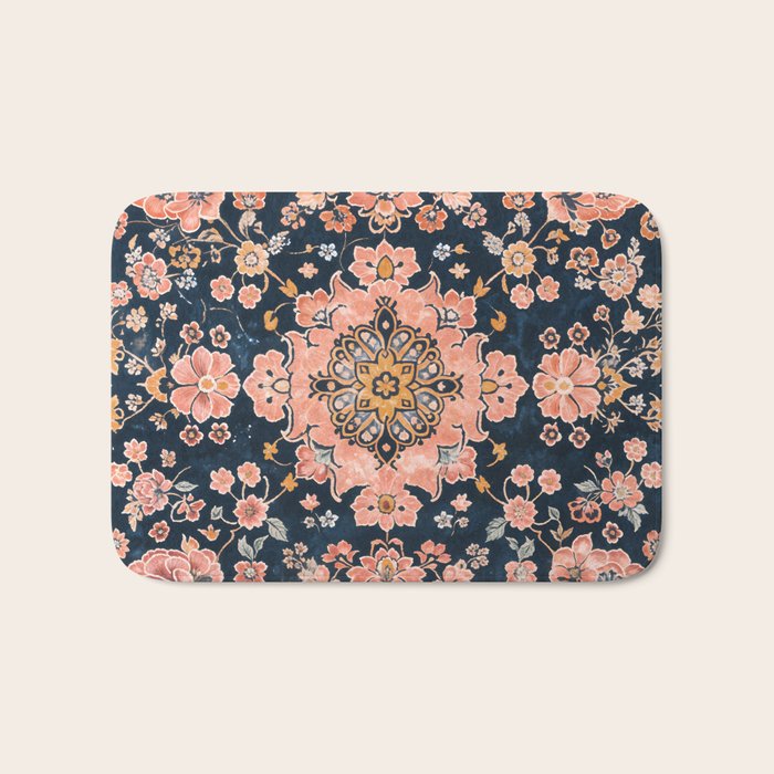 Floral Antiquity Bath Mat Gallery Image 1