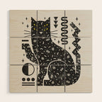 Magic Cat Wood Wall Art Gallery Image 1