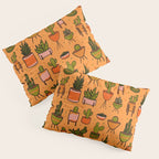 Modern Cactus Pillow Sham Gallery Image 3