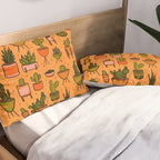 Modern Cactus Pillow Sham Gallery Image 2