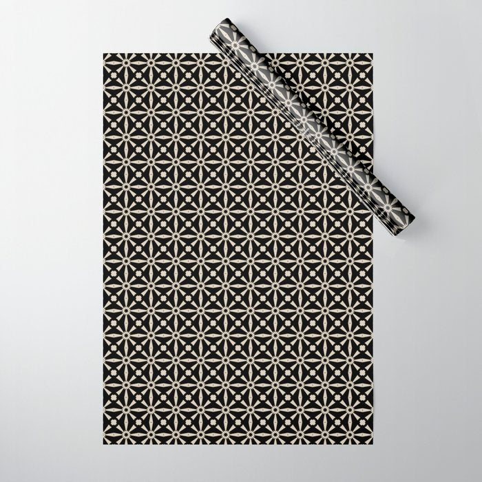 Starburst Geometric Pattern Wrapping Paper Gallery Image 1