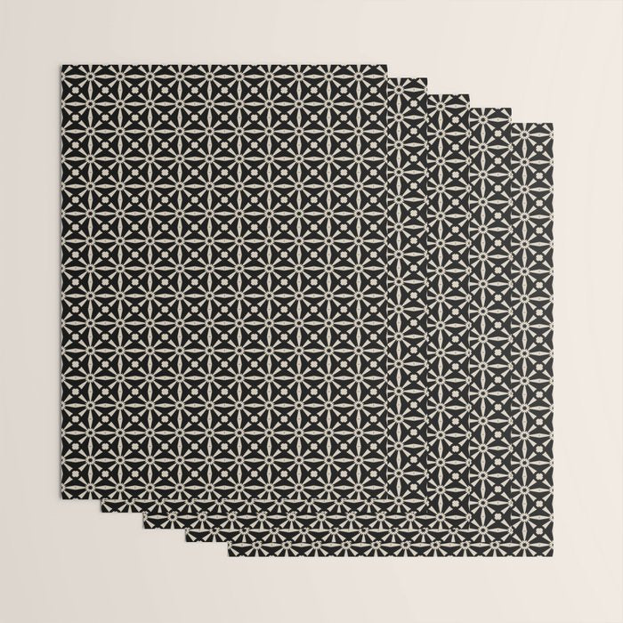 Starburst Geometric Pattern Wrapping Paper Gallery Image 3
