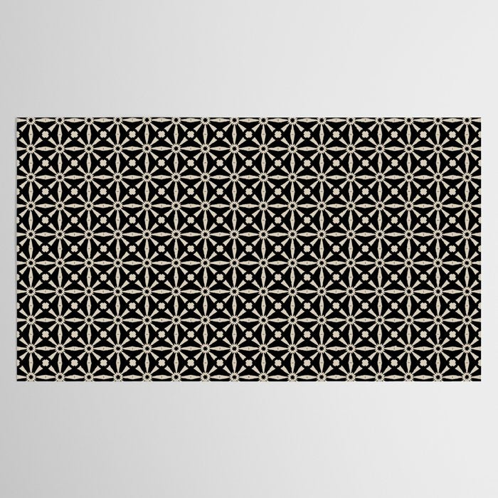 Starburst Geometric Pattern Tablecloth Gallery Image 2