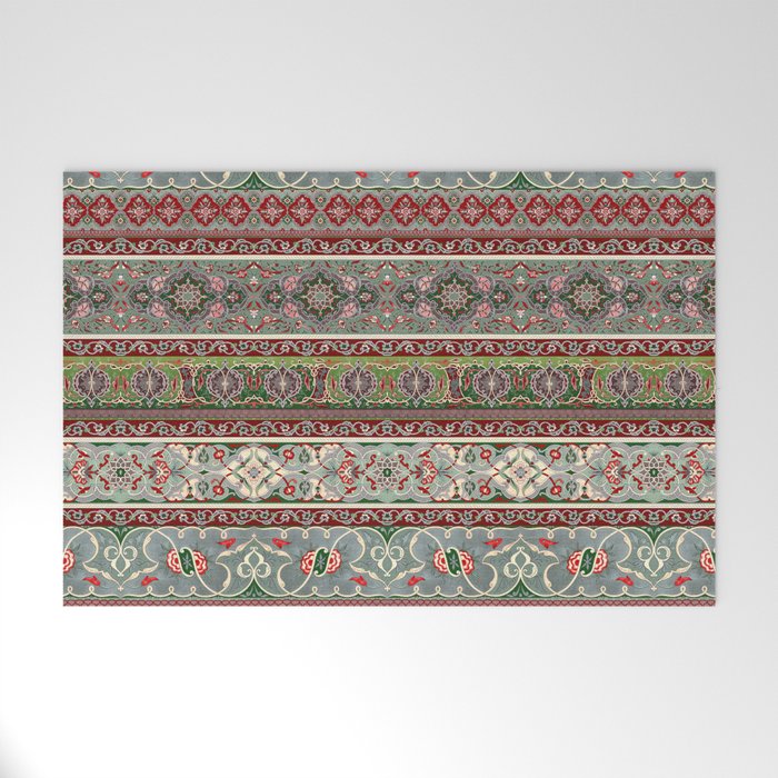 Border Pattern I Welcome Mat Gallery Image 1