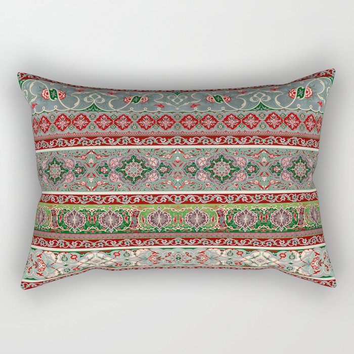 Border Pattern I Rectangular Pillow Gallery Image 1