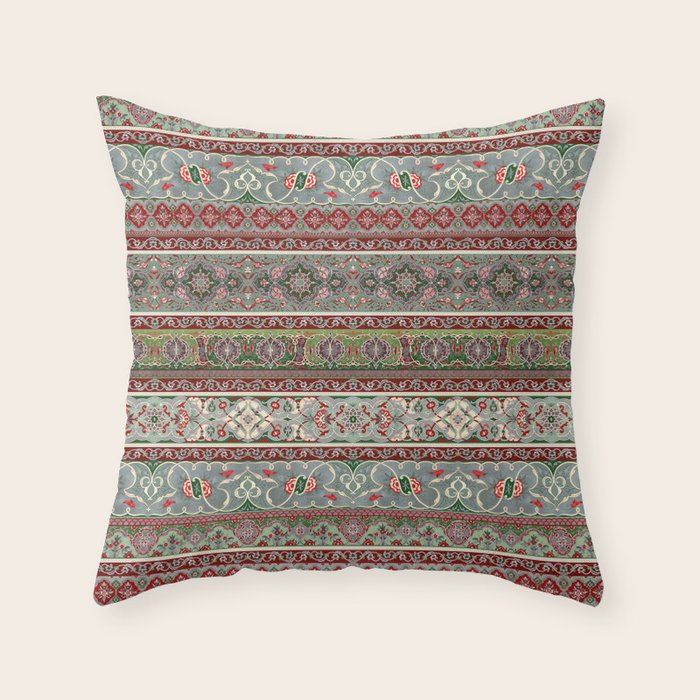 Border Pattern I Throw Pillow Gallery Image 6