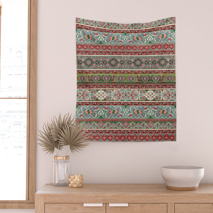 Border Pattern I Wall Tapestry Gallery Image 2