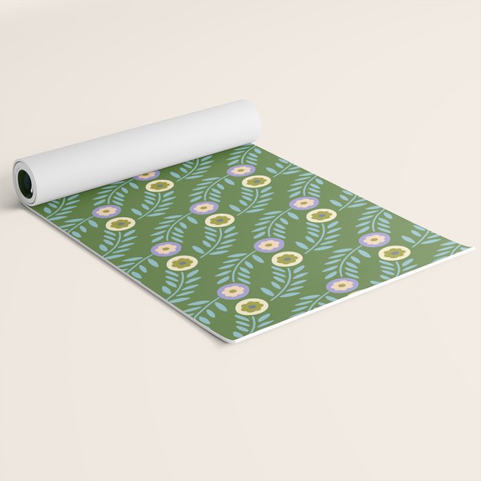 Flower Meadow  Yoga Mat Gallery Image 2
