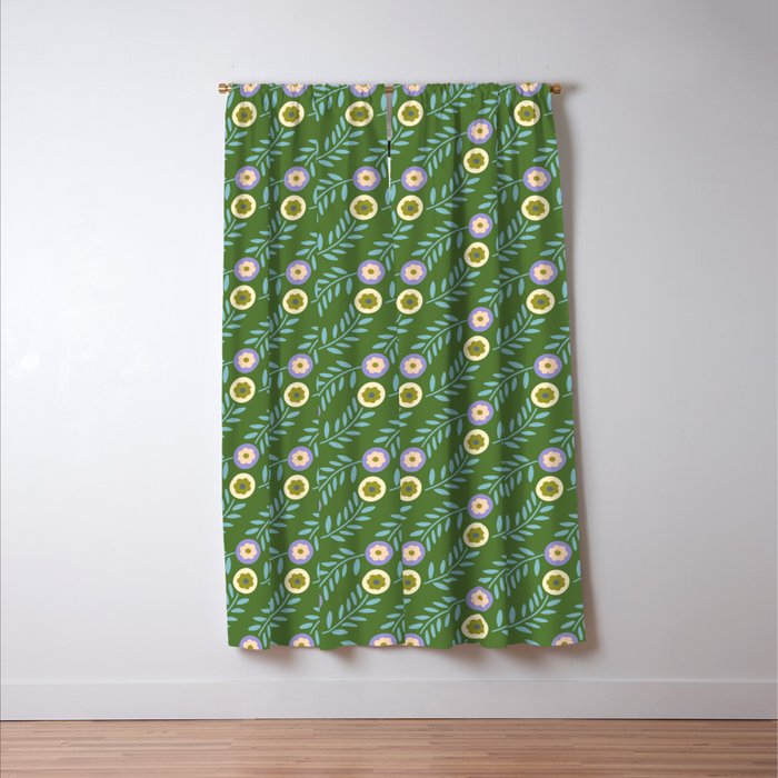 Flower Meadow  Window Curtain Gallery Image 3