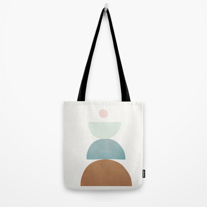 Soft Abstract Shapes 06 Tote Bag Gallery Image 2