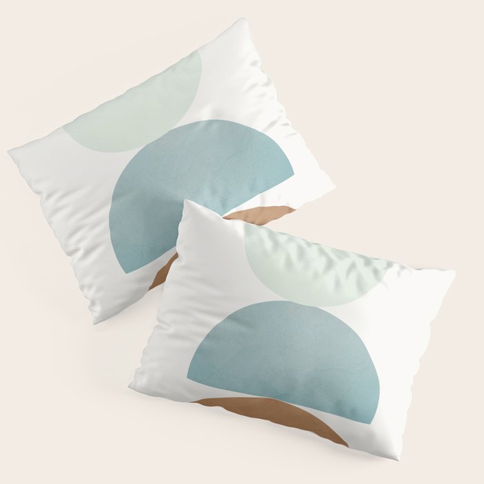 Soft Abstract Shapes 06 Pillow Sham Gallery Image 3