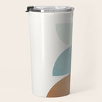 Soft Abstract Shapes 06 Travel Mug Gallery Image 3