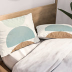 Soft Abstract Shapes 06 Pillow Sham Gallery Image 2