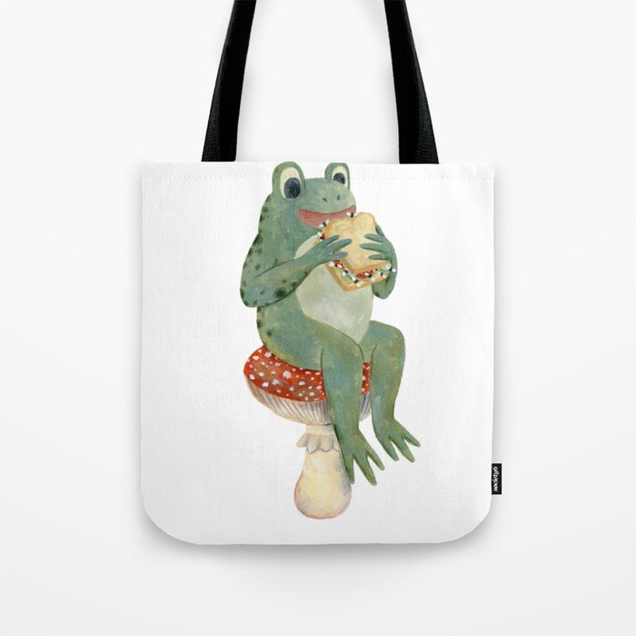 frog's sandwich Tote Bag Gallery Image 1