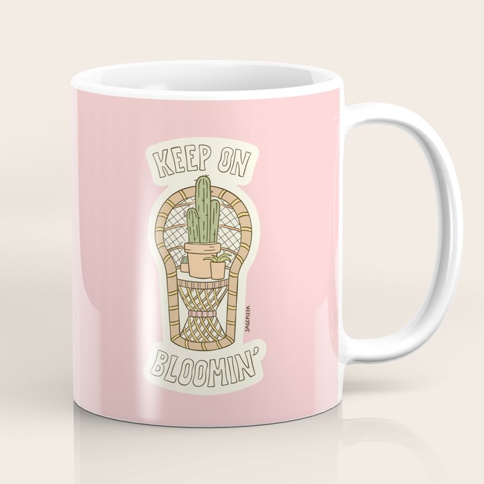 KEEP ON BLOOMIN' Coffee Mug Gallery Image 1