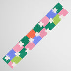 Checkered holiday pattern with stars Table Runner Gallery Image 3