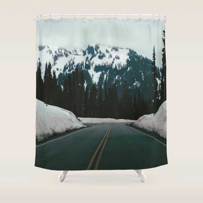 Winter's End Shower Curtain Gallery Image 1