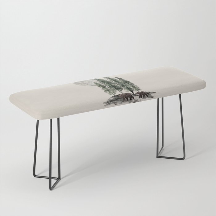 Full Moon Rising Bench Gallery Image 1