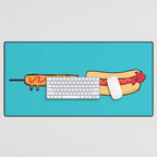Dog Eat Dog World Desk Mat Gallery Image 1