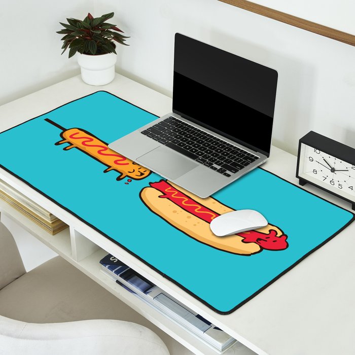 Dog Eat Dog World Desk Mat Gallery Image 2
