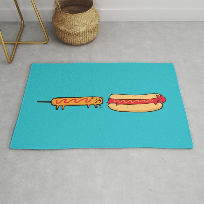 Dog Eat Dog World Rug Gallery Image 1