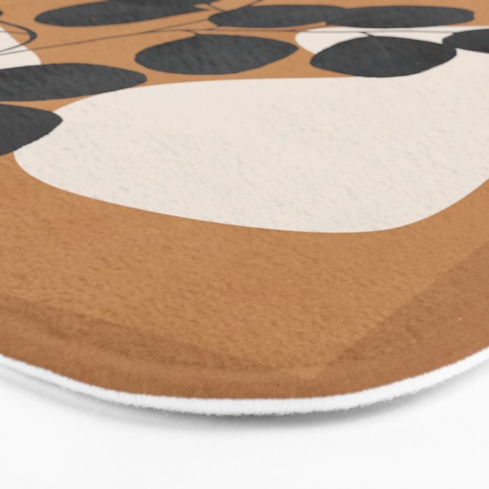 Minimalist Abstract Art Branch 5 Bath Mat Gallery Image 3