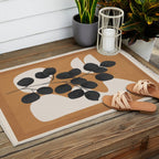 Minimalist Abstract Art Branch 5 Outdoor Rug Gallery Image 2