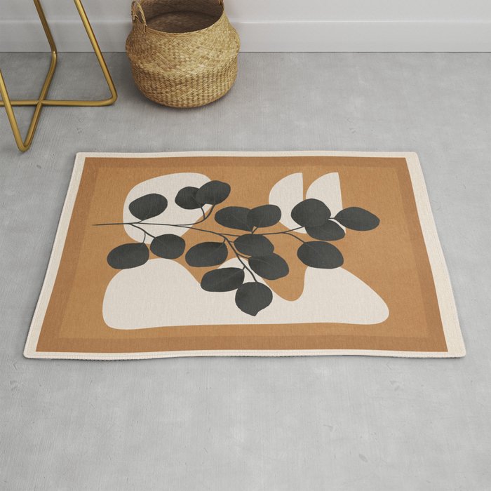 Minimalist Abstract Art Branch 5 Rug Gallery Image 1