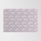 Marker Florals - Blue Coral Rug Gallery Image 2