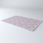 Marker Florals - Blue Coral Rug Gallery Image 3