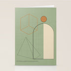 Geometric Shapes 6 Stationery Card Gallery Image 2