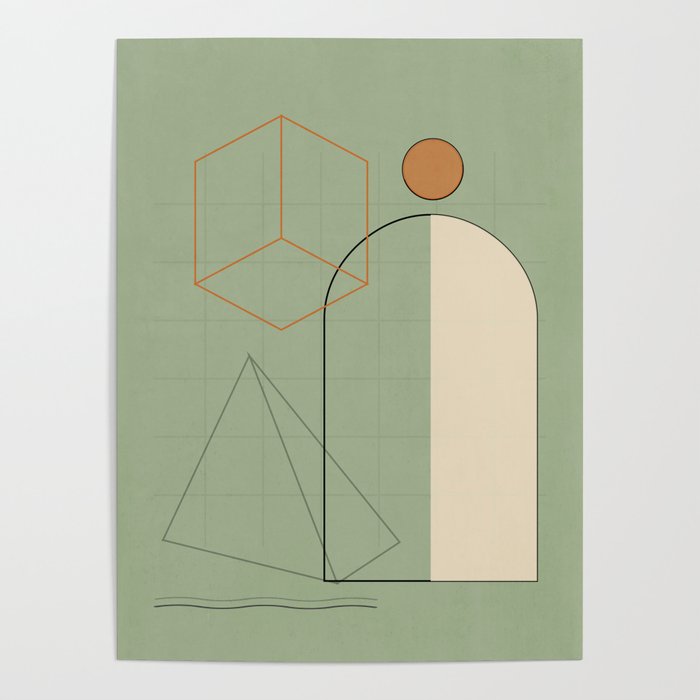 Geometric Shapes 6 Poster Gallery Image 4