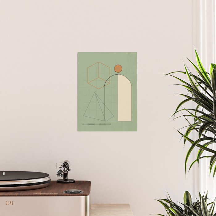 Geometric Shapes 6 Poster Gallery Image 2