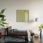 Geometric Shapes 6 Wood Wall Art Gallery Image 2
