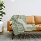 Geometric Shapes 6 Throw Blanket Gallery Image 1