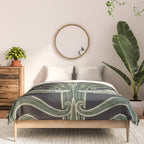 Art Nouveau Botanical Comforter Gallery Image 3