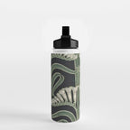 Art Nouveau Botanical Water Bottle Gallery Image 2