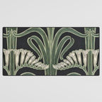 Art Nouveau Botanical Desk Mat Gallery Image 3