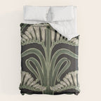 Art Nouveau Botanical Duvet Cover Gallery Image 6